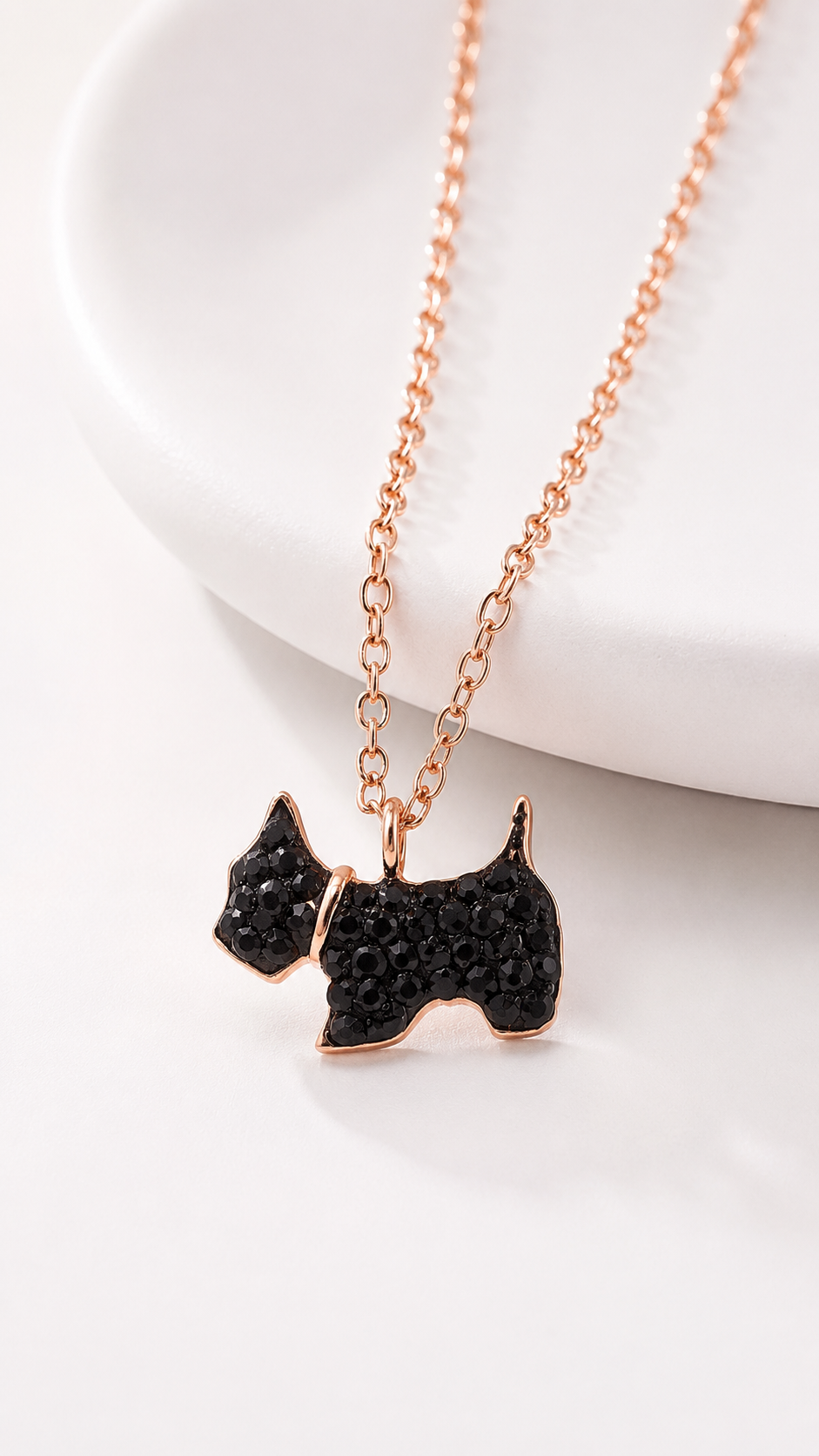Noira Pup Necklace | 925 Sterling Silver
