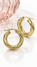 Inara Hoops | 925 Sterling Silver