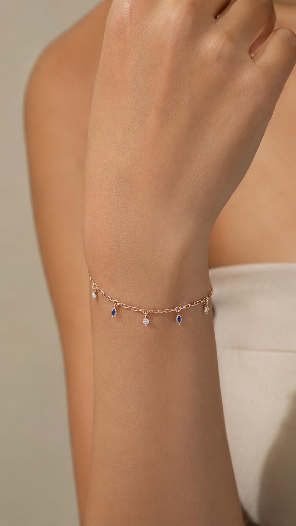 Noor Charm Bracelet | 925 Sterling Silver