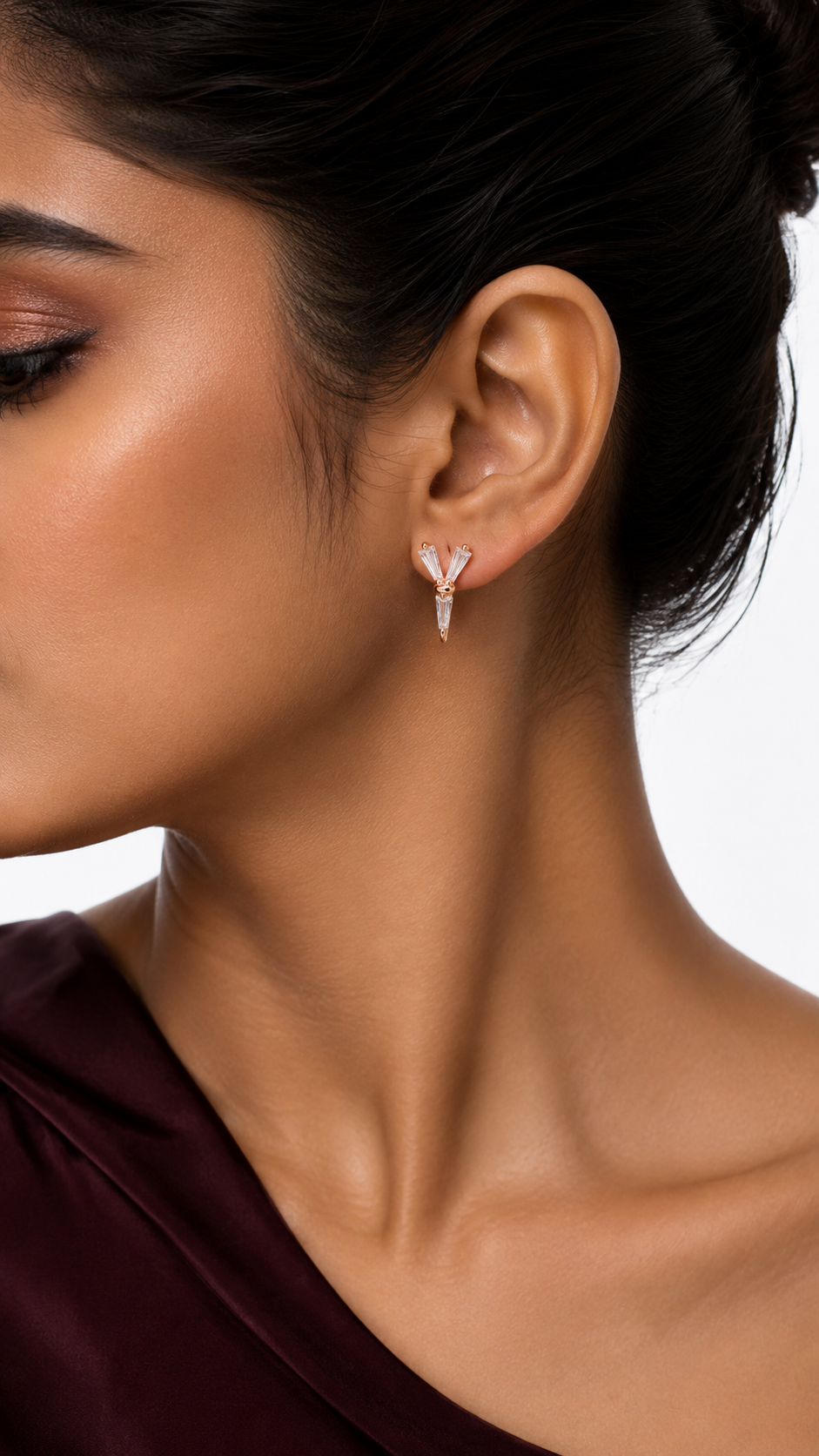 Vela Stud Earrings | 925 Sterling Silver