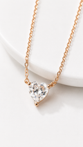 Roswyn Heart Necklace | 925 Sterling Silver