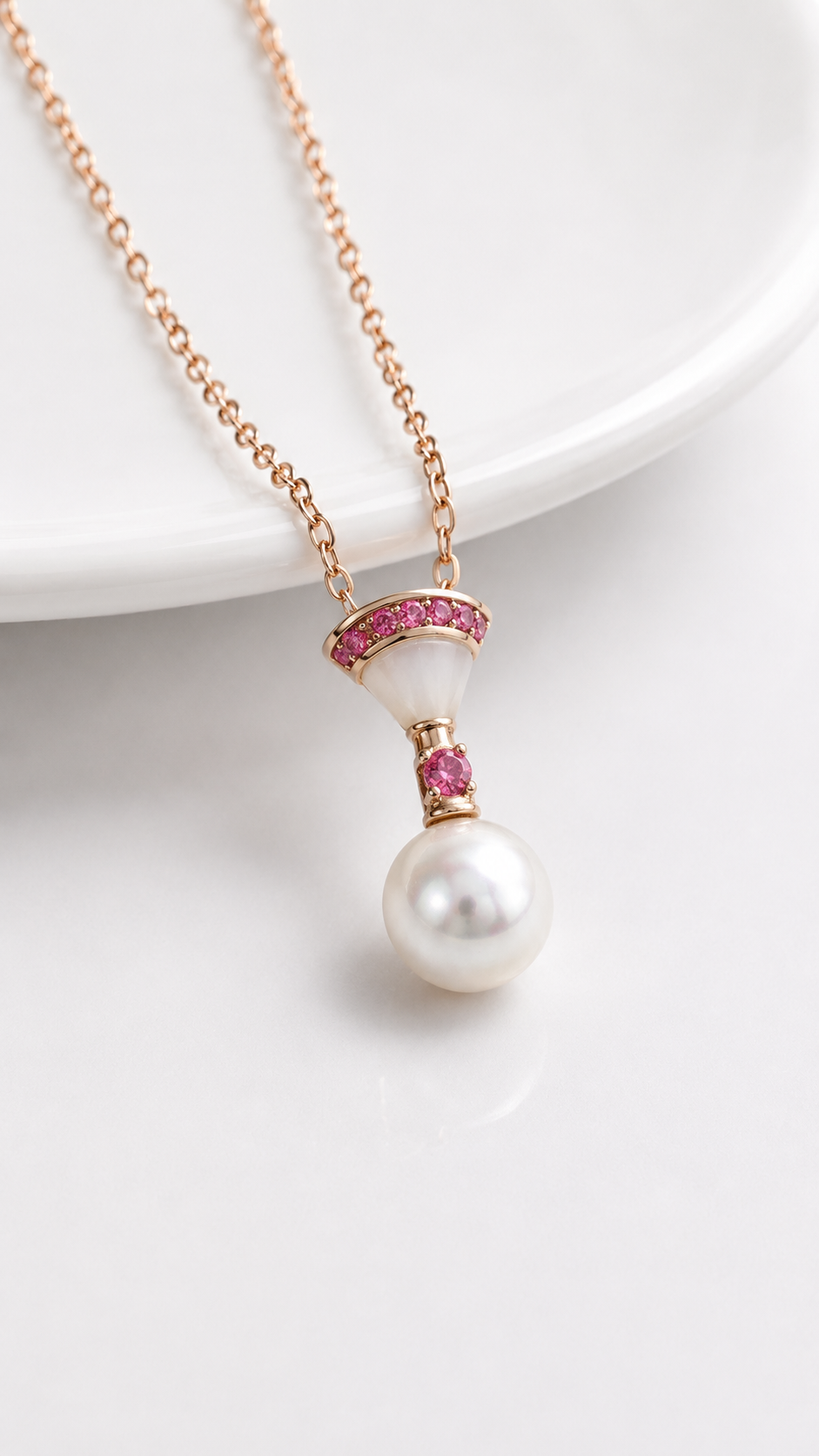 Marielle Pearl Necklace | 925 Sterling Silver