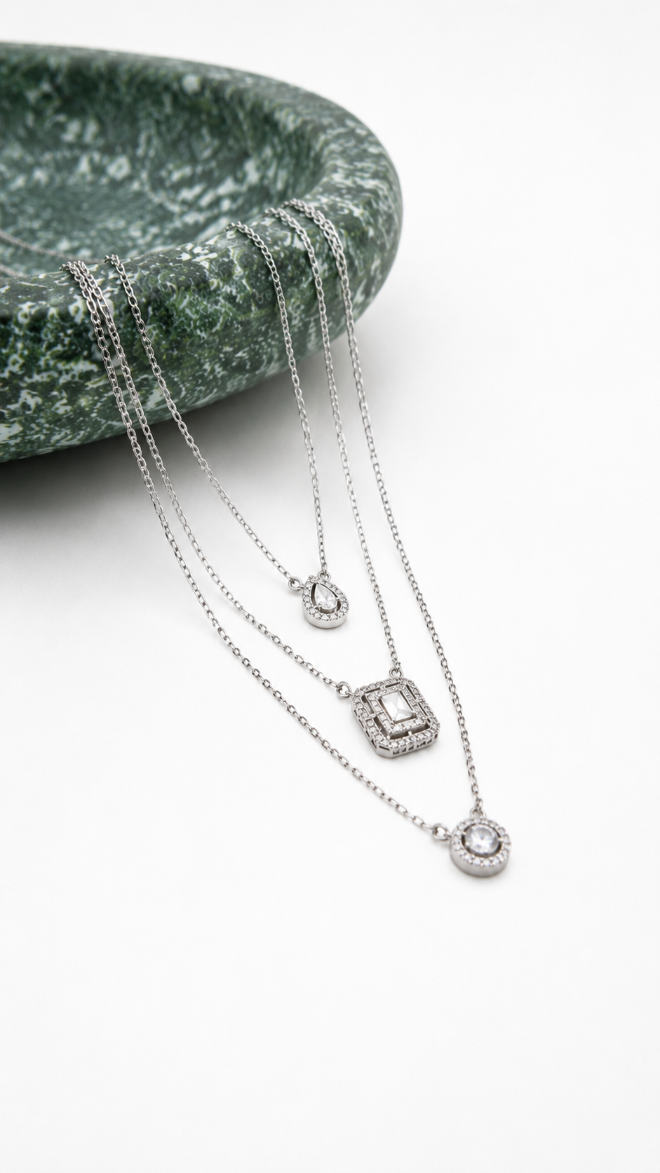Noa Layered Necklace | 925 Sterling Silver