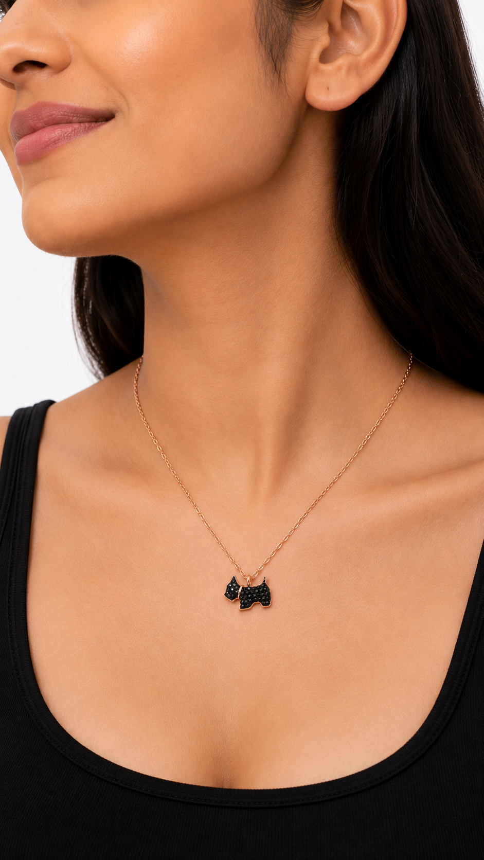 Noira Pup Necklace | 925 Sterling Silver