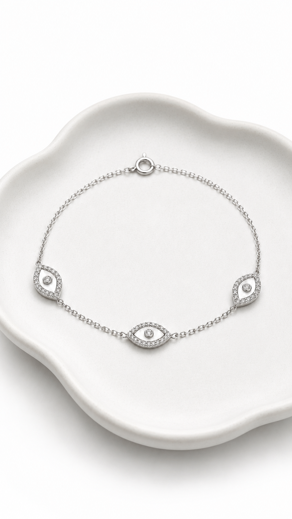 Noor Eye Bracelet | 925 Sterling Silver