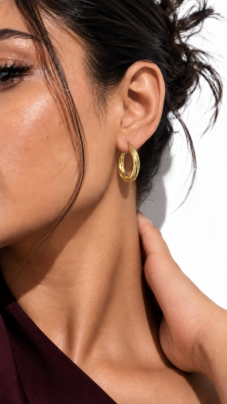 Inara Hoops | 925 Sterling Silver