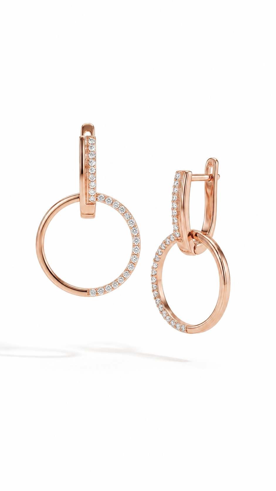 Reva Pavé Drops | 925 Sterling Silver