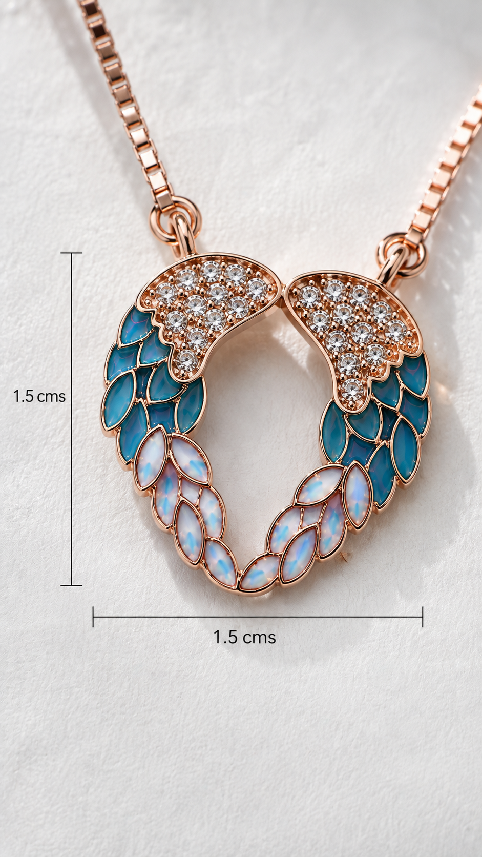 Noelle Wing Pendant | 925 Sterling Silver