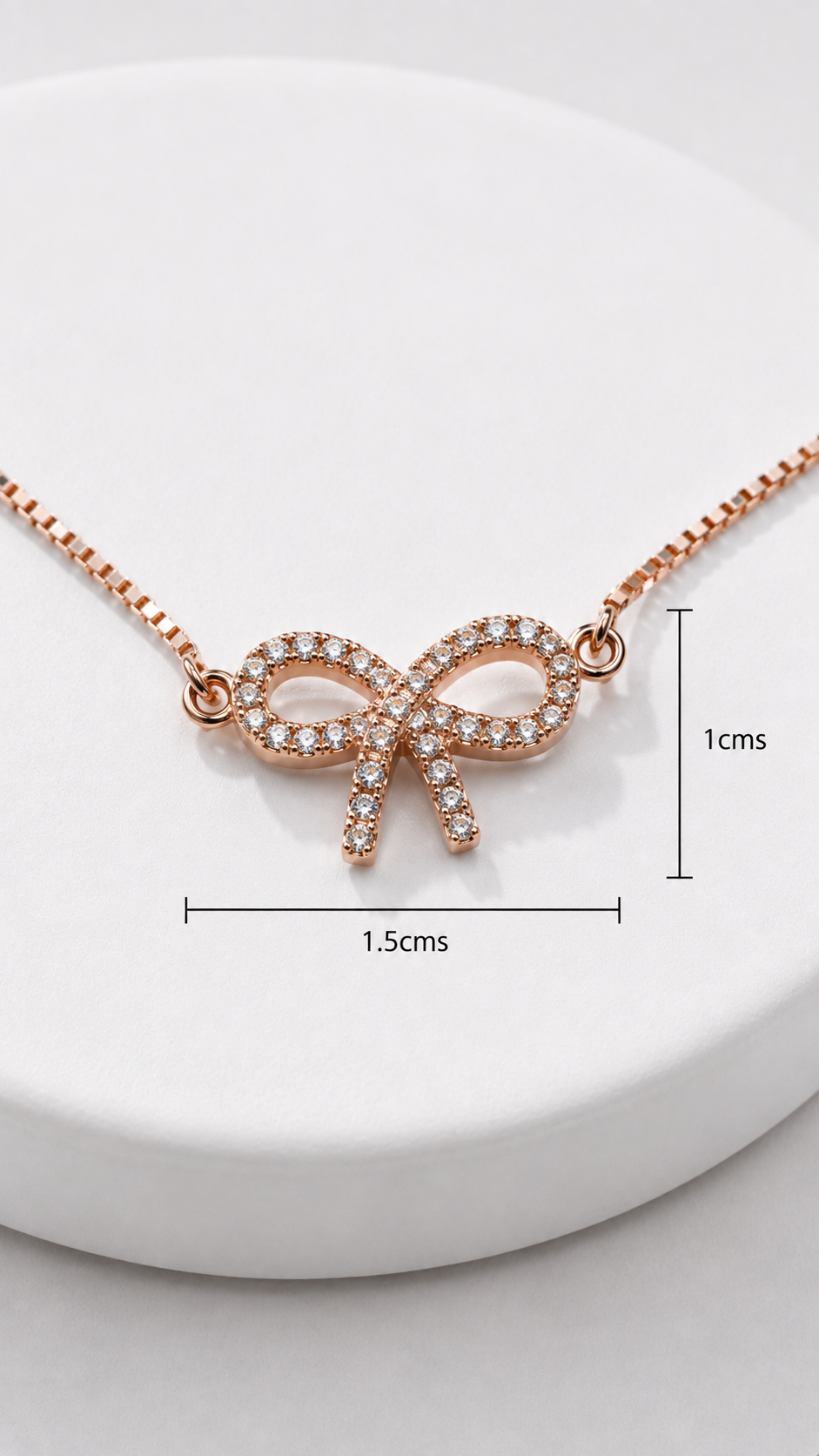 Roselle Knot Necklace | 925 Sterling Silver