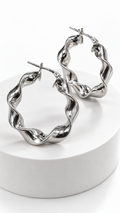 Tessa Hoops | 925 Sterling Silver