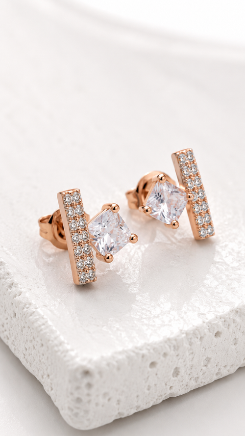 Axis Studs | 925 Sterling Silver