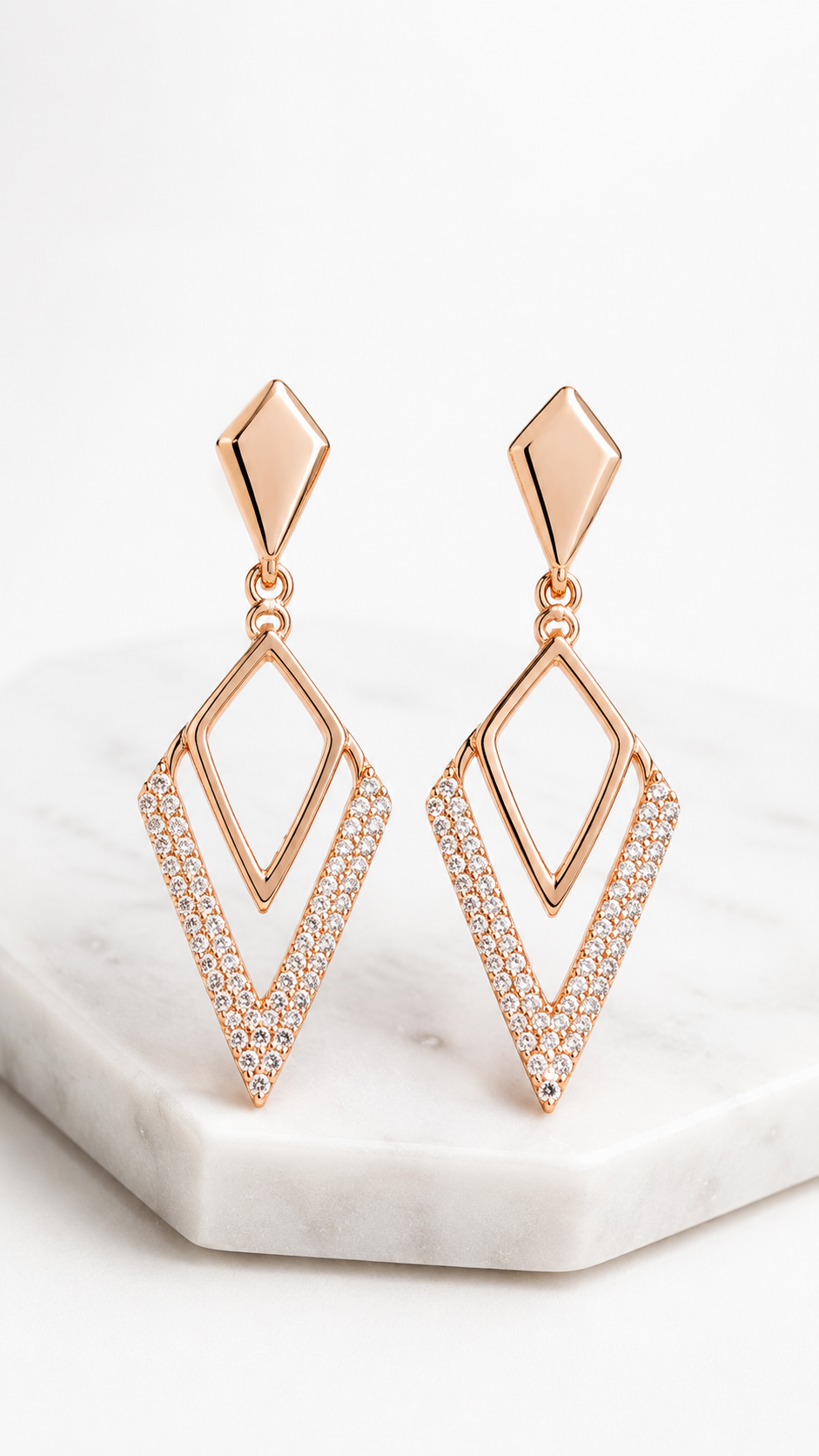 Vesper Drop Earrings | 925 Sterling Silver