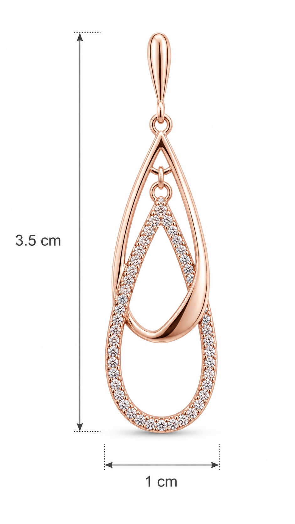 Serra Drop Earrings | 925 Sterling Silver