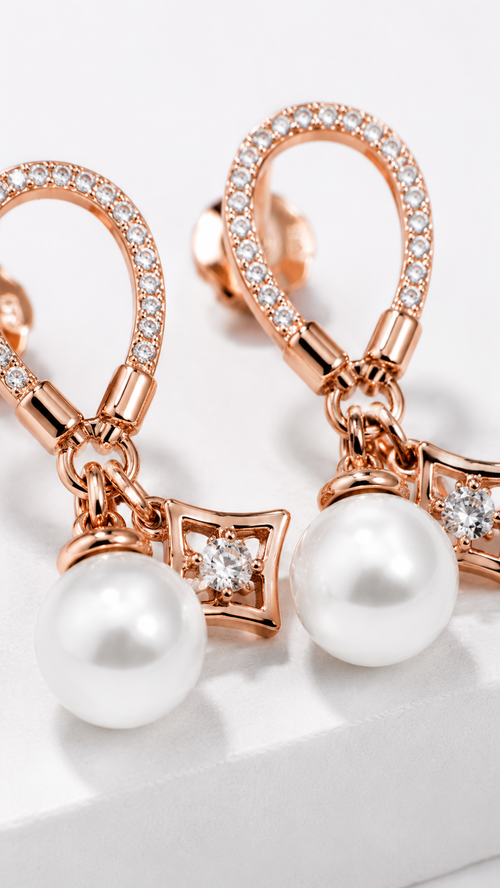 Astrée Pearl Drops | 925 Sterling Silver
