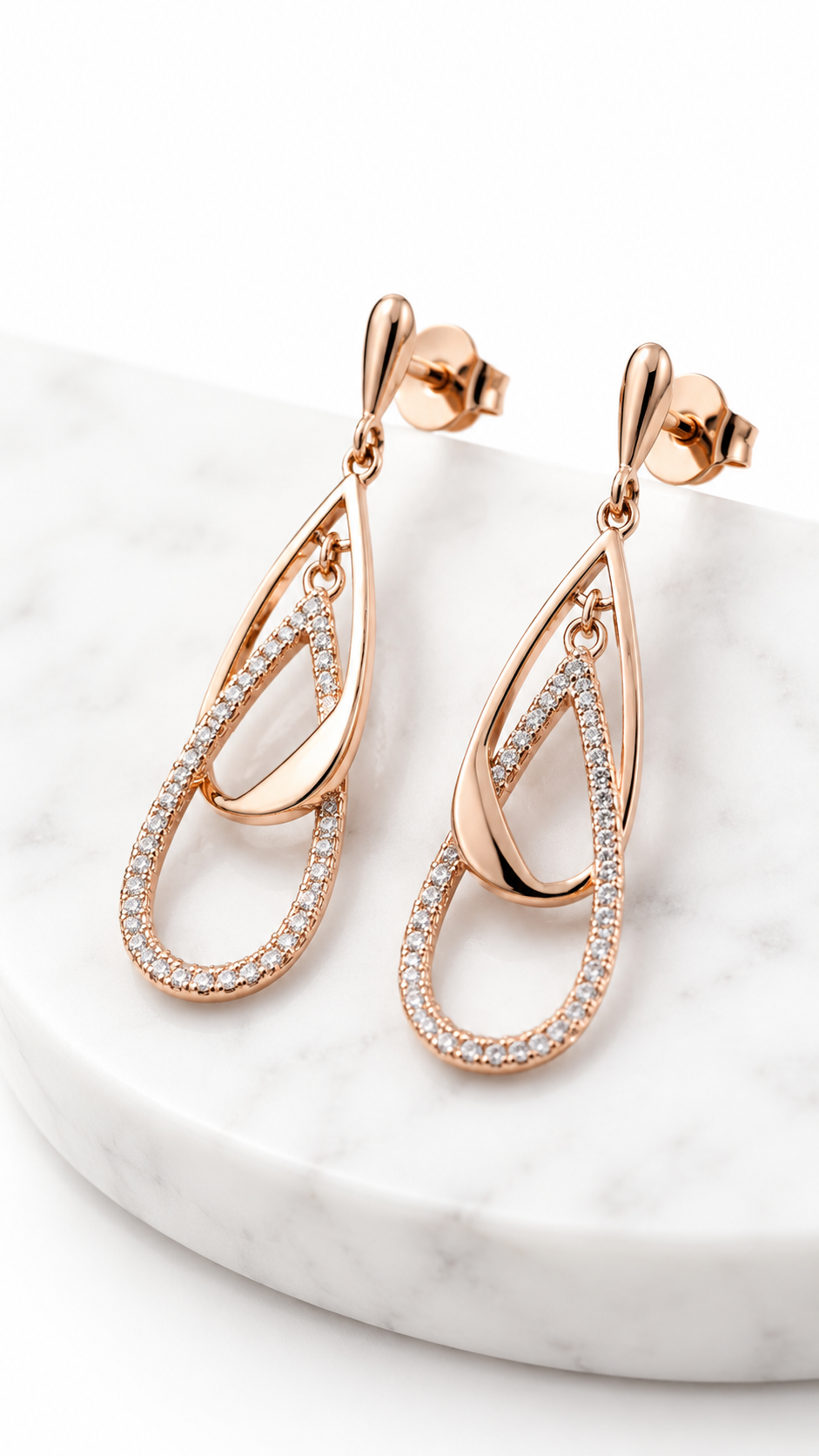 Serra Drop Earrings | 925 Sterling Silver