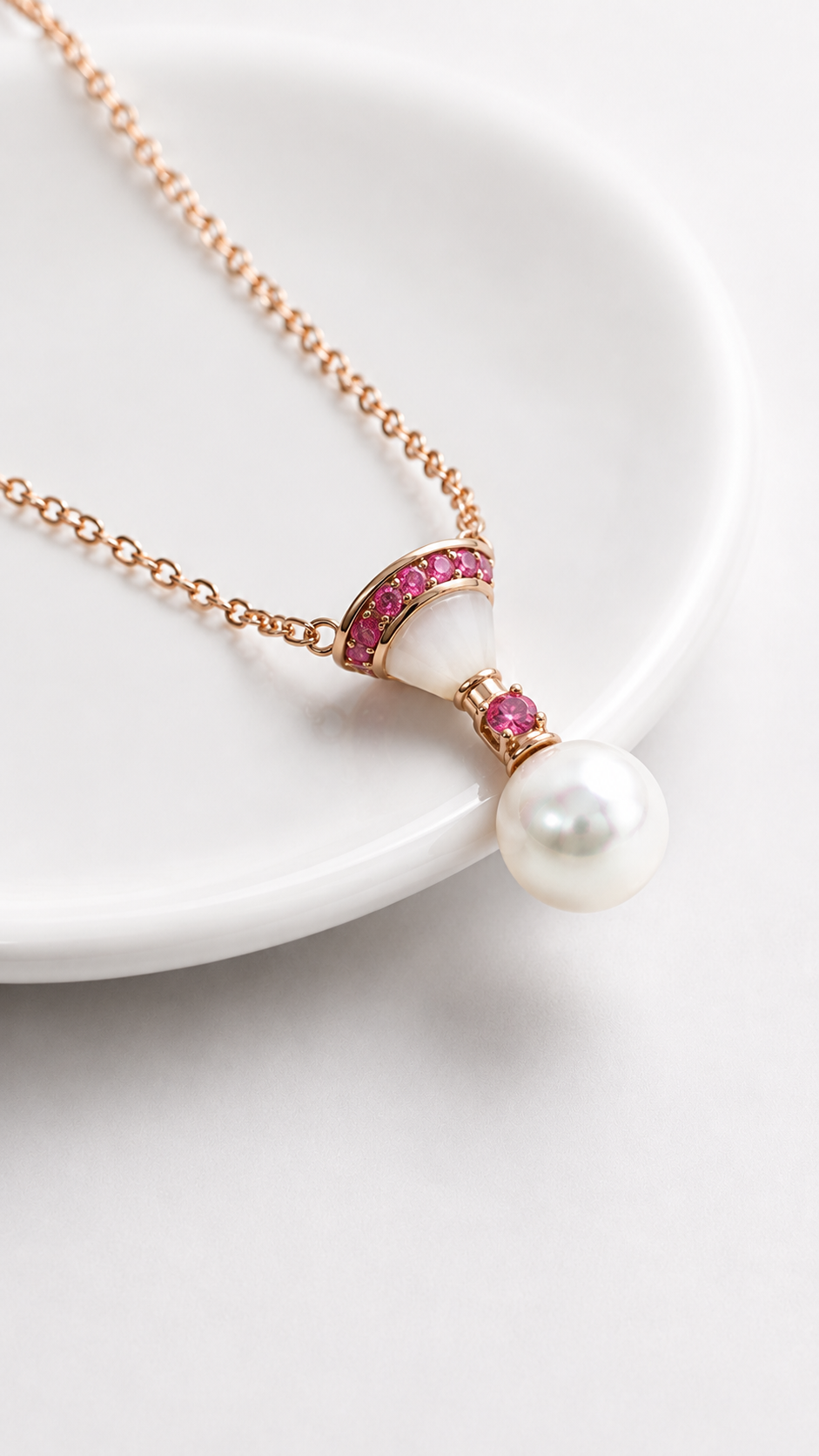 Marielle Pearl Necklace | 925 Sterling Silver
