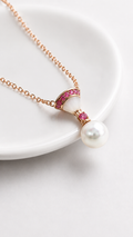 Marielle Pearl Necklace | 925 Sterling Silver