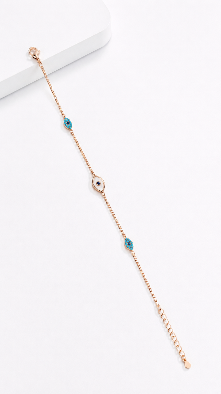 Oraya Eye Bracelet | 925 Sterling Silver
