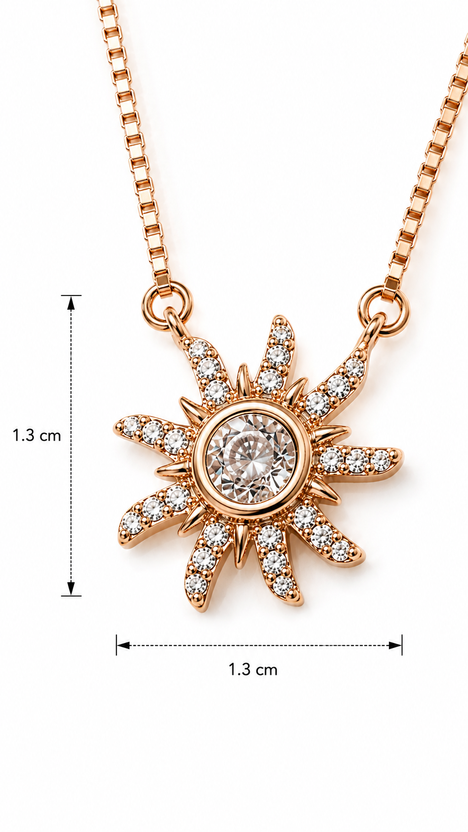 Oraya Sol Necklace | 925 Sterling Silver