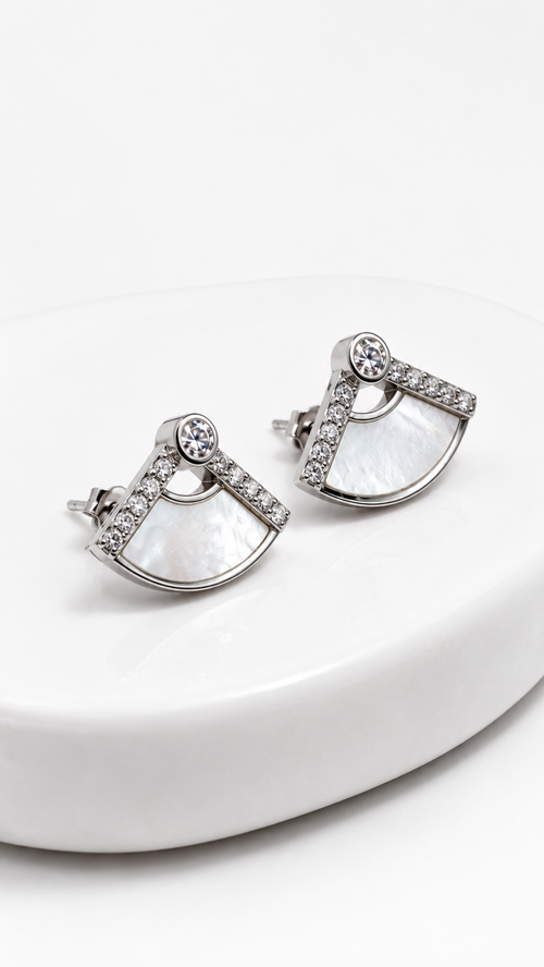 Arcade Studs | 925 Sterling Silver