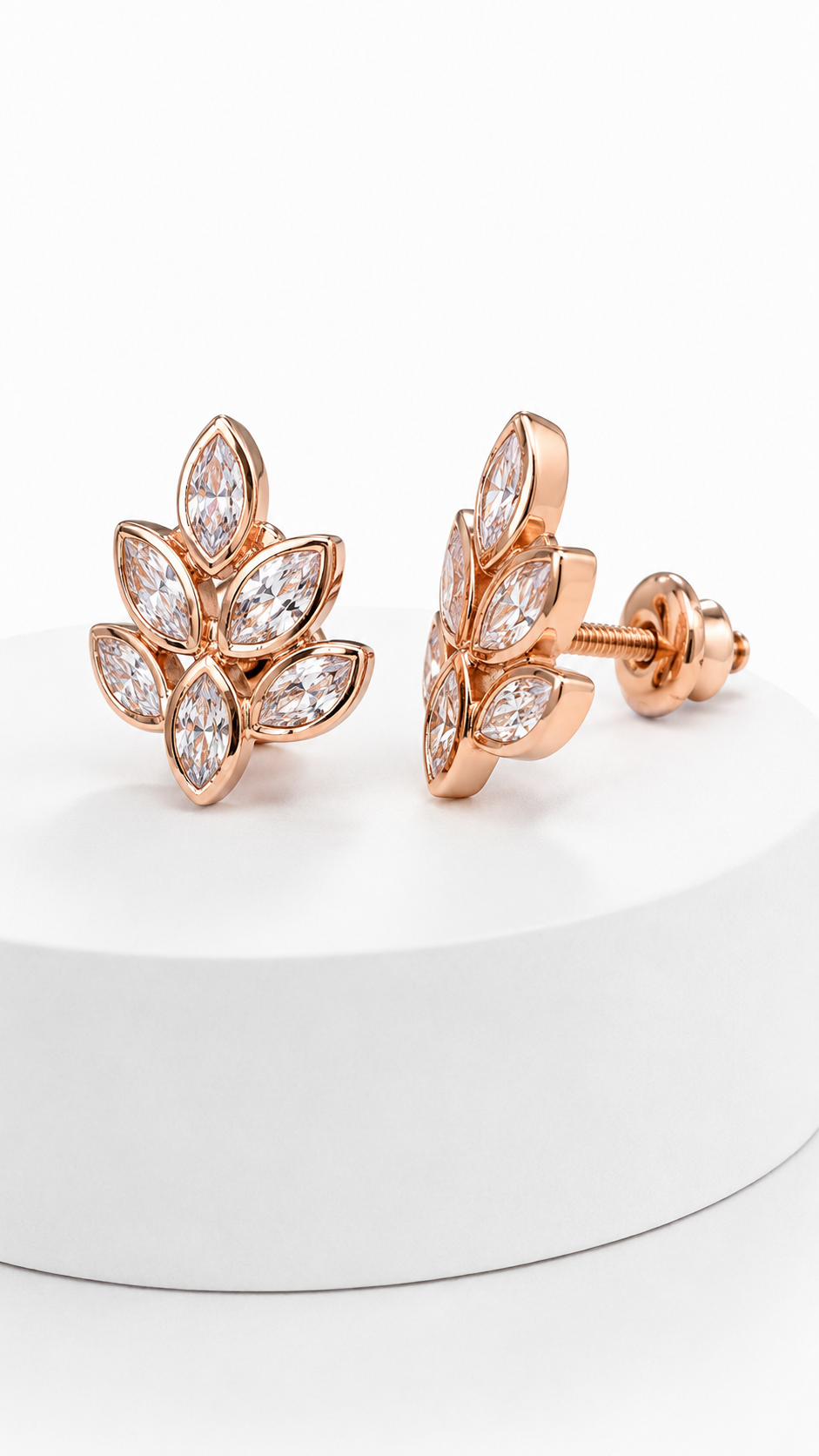 Plume Studs | 925 Sterling Silver