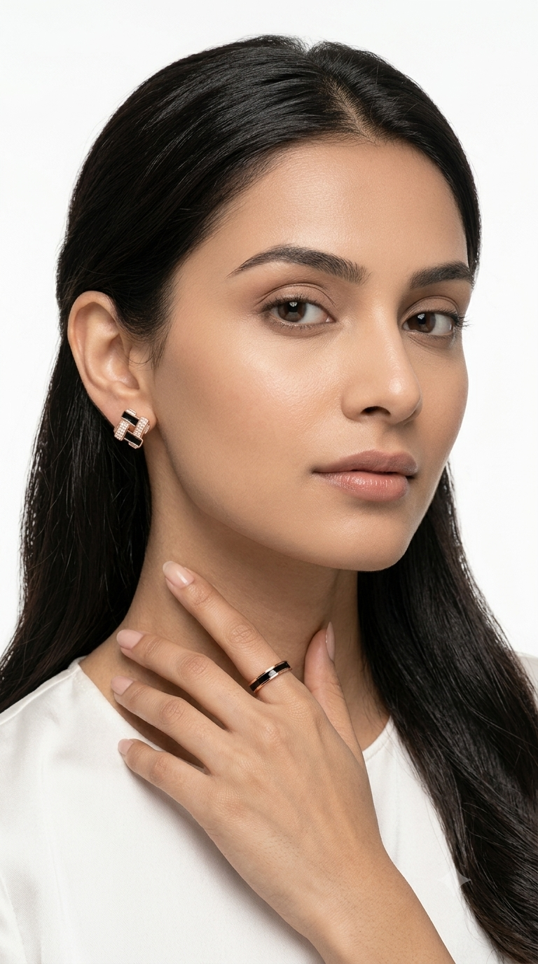 Tessera Studs | 925 Sterling Silver
