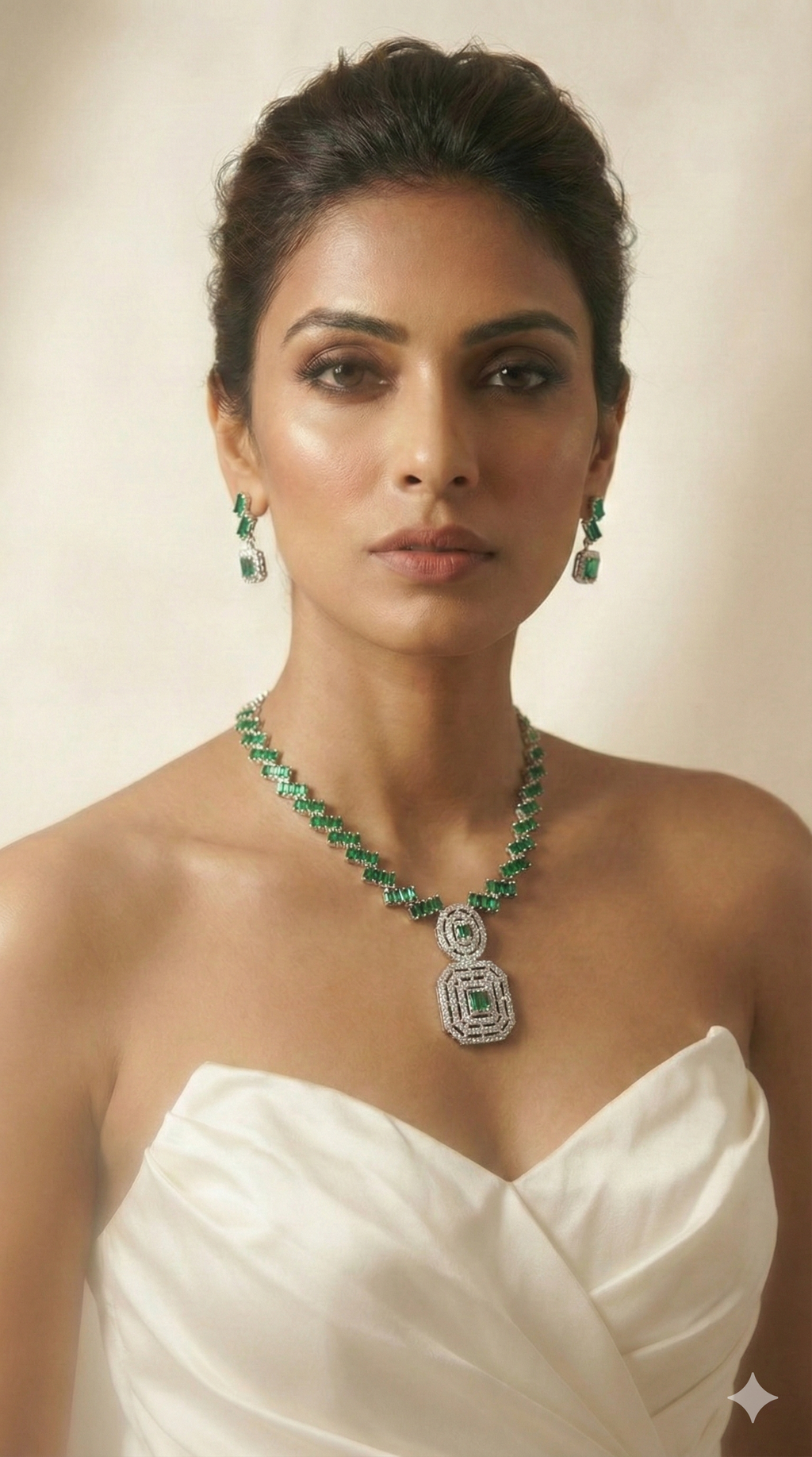 Émeraude Sovereign Jewellery Set | 925 Sterling Silver