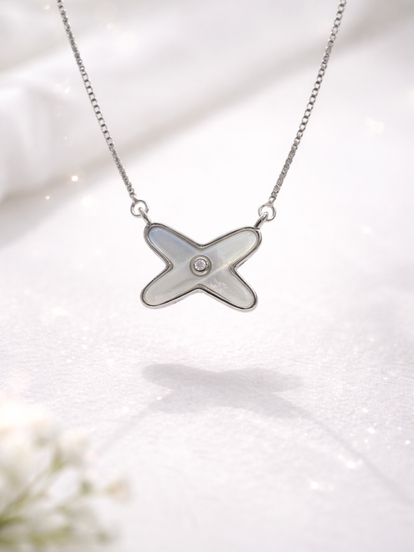 Lumis Pearl Necklace | 925 Sterling Silver