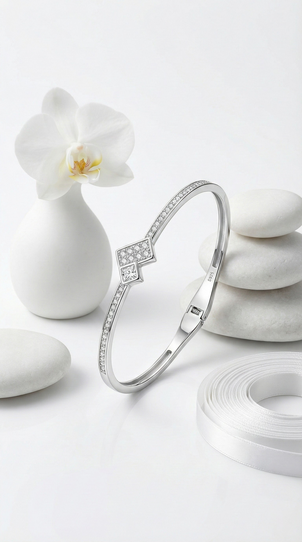 Offset Icon Kada | 925 Sterling Silver
