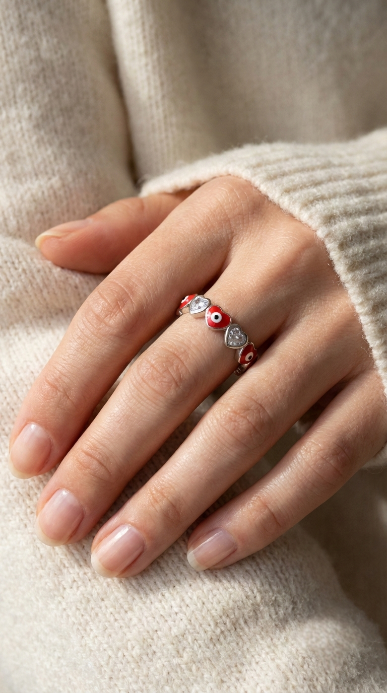 Nazara Amore Eternity Ring | 925 Sterling Silver