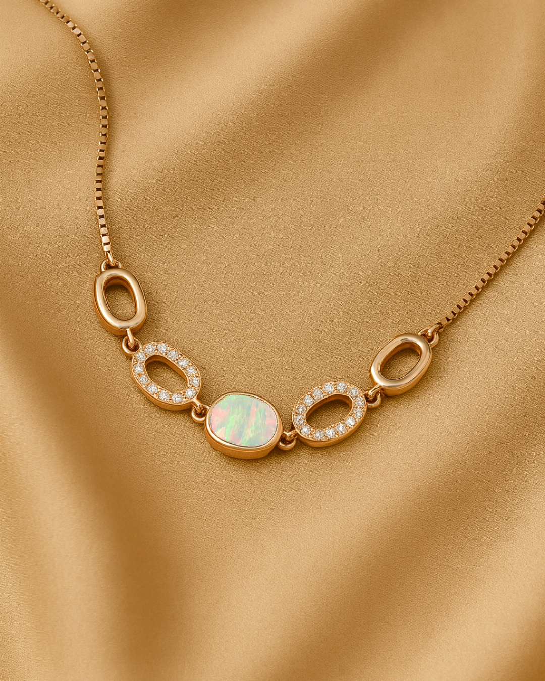 Modern Mosaic Bracelet Sterling Silver