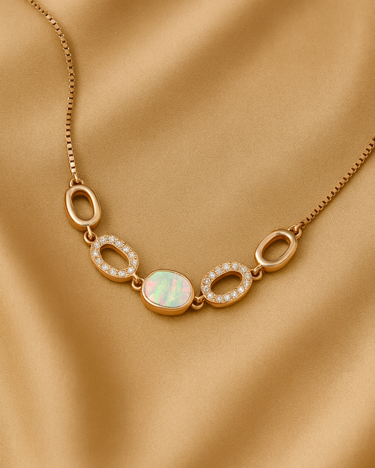 Modern Mosaic Bracelet Sterling Silver