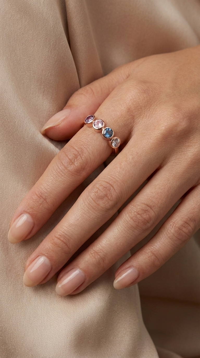 Velora Prism Ring  | 925 Sterling Silver