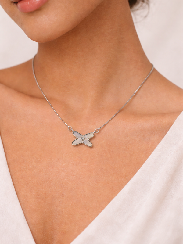 Lumis Pearl Necklace | 925 Sterling Silver