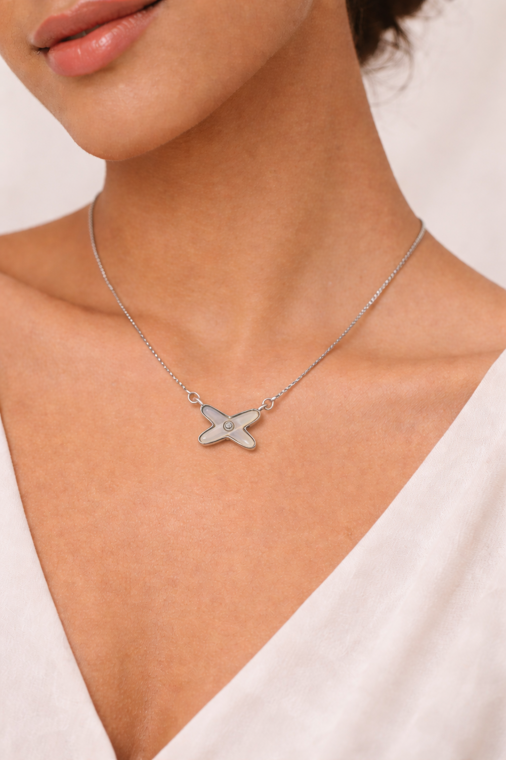Lumis Pearl Necklace | 925 Sterling Silver