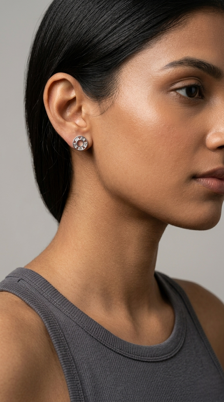 Kairo Loop Studs | 925 Sterling Silver