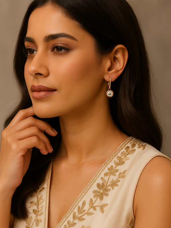 Luna Blanc Earrings | 925 Sterling Silver