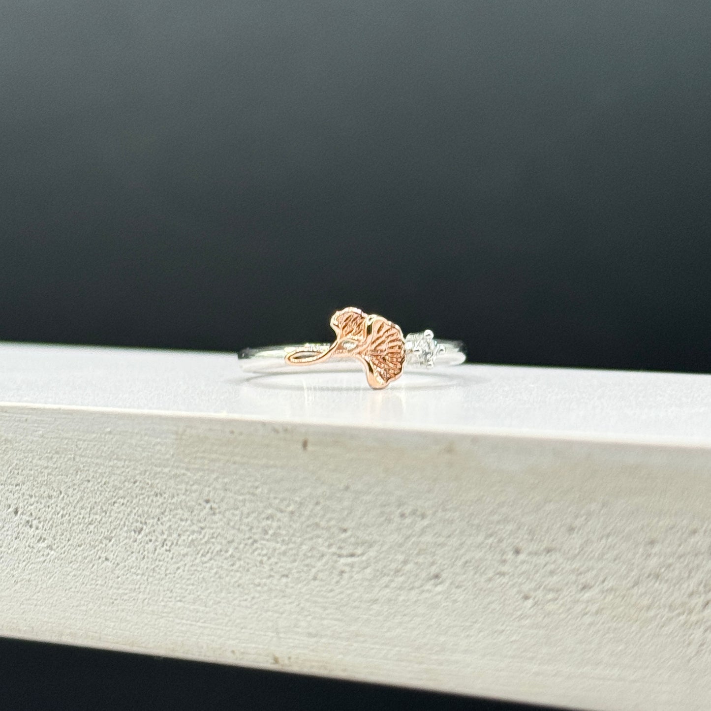 Gingko Serenity Ring