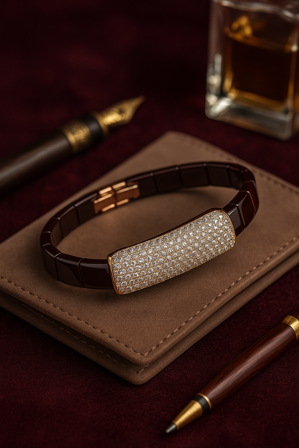 Velour Pavé Bracelet Sterling Silver