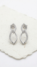 Nyra Twist Earrings | 925 Sterling Silver