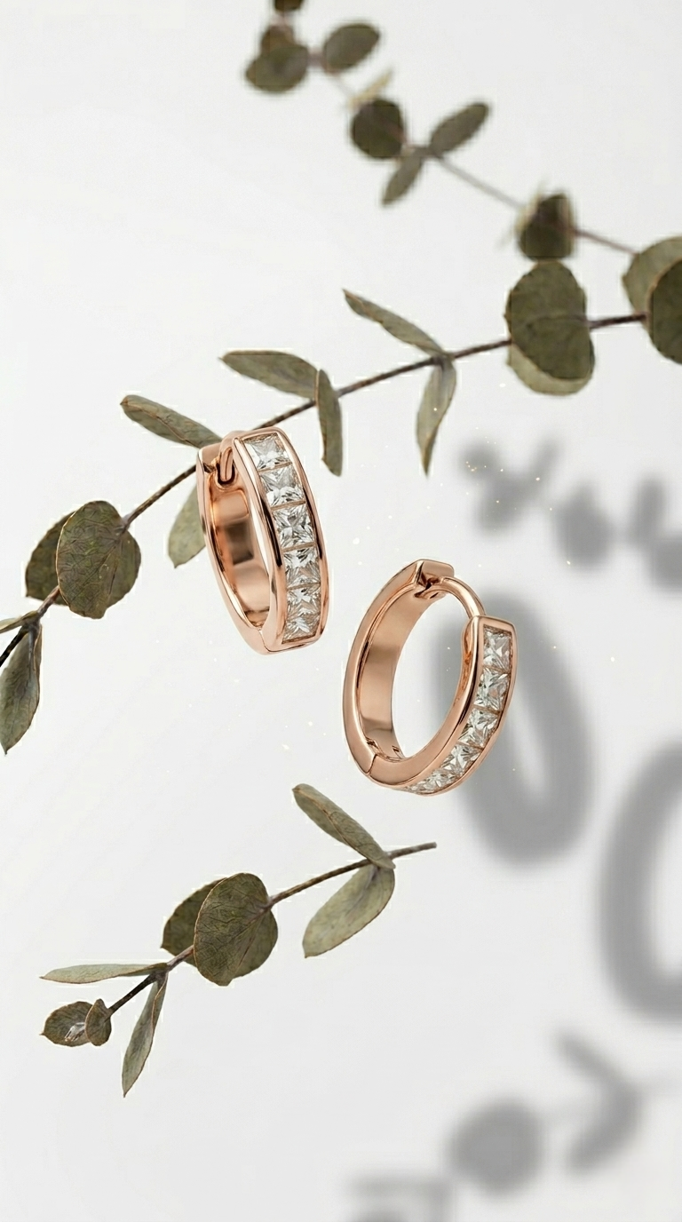 Vertex Hoops | 925 Sterling Silver