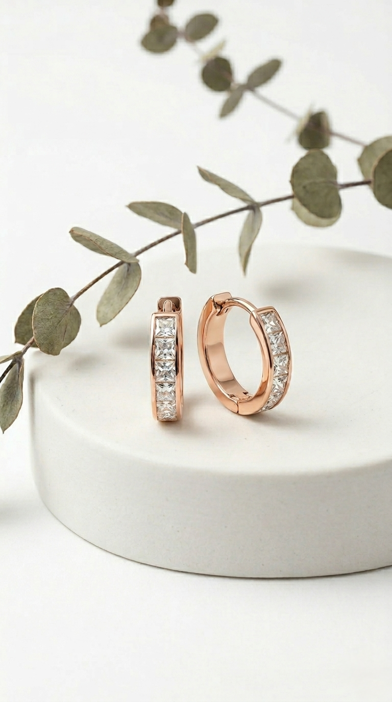 Vertex Hoops | 925 Sterling Silver