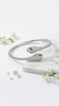 Elysian Serpent Bracelet | 925 Sterling Silver