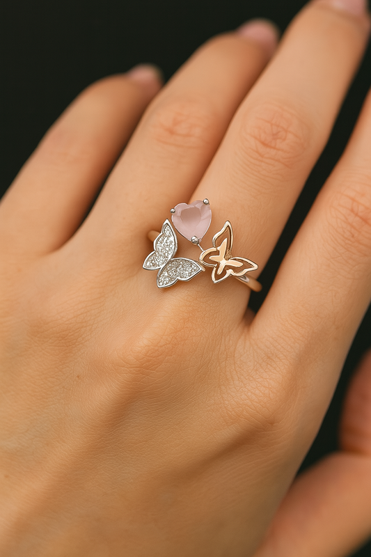 Flutter Heart Ring
