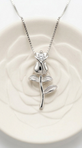 Roselle Bloom Pendant | 925 Sterling Silver