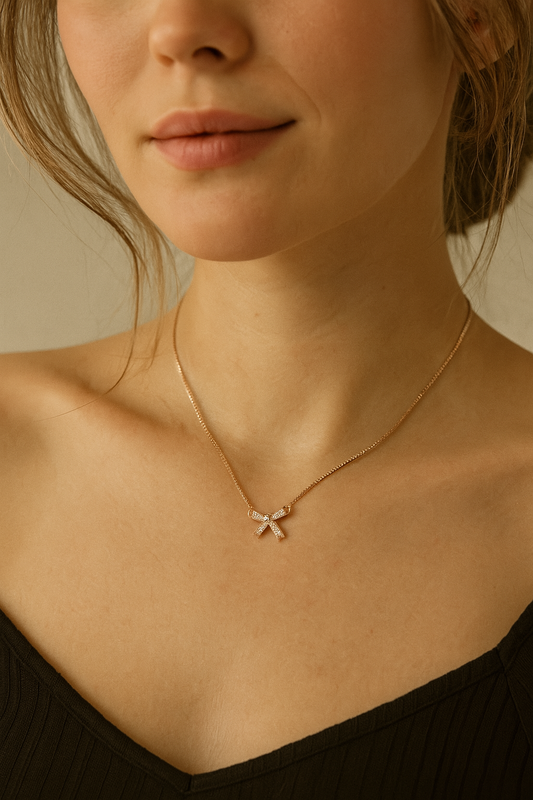Twinkle Tie Necklace