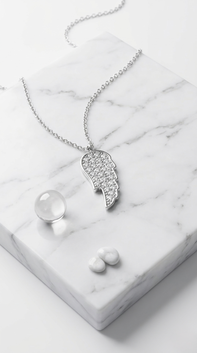 Elira Angel Wing Pendant | 925 Sterling Silver