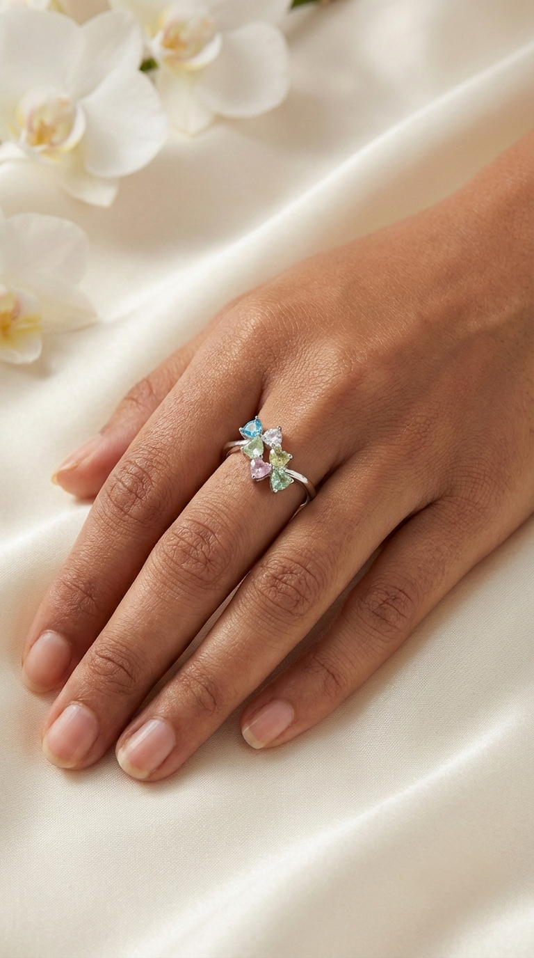Pastella Bloom Ring | 925 Sterling Silver
