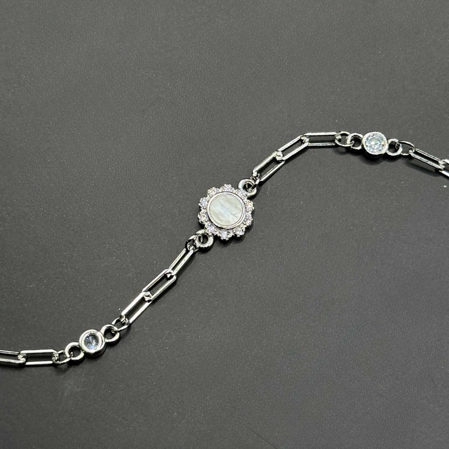 Floral Halo Bracelet