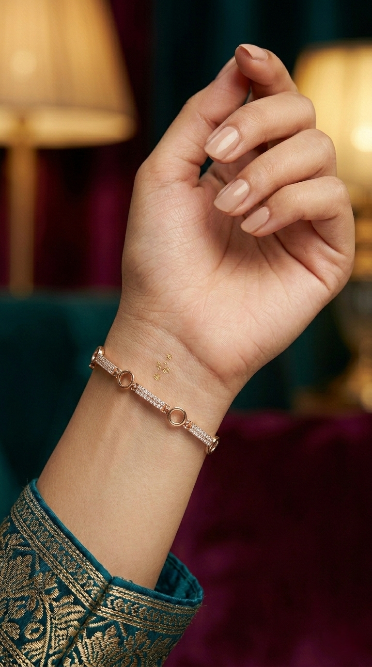Orlina Link Bracelet | 925 Sterling Silver